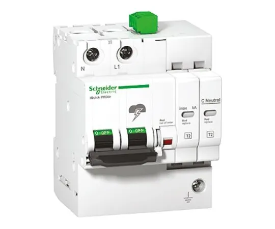 64-0636-19　Surge Arrester, 2kA, 350 V, DIN Rail Mount　A9L16298