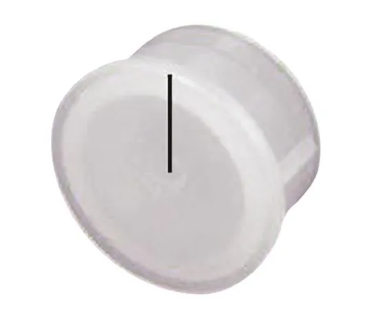 64-0435-12　Cliff Electronics Potentiometer Knob Cap, 6mm Knob Diameter, Translucent, For Use With Illuminated Encoder　CL1709762