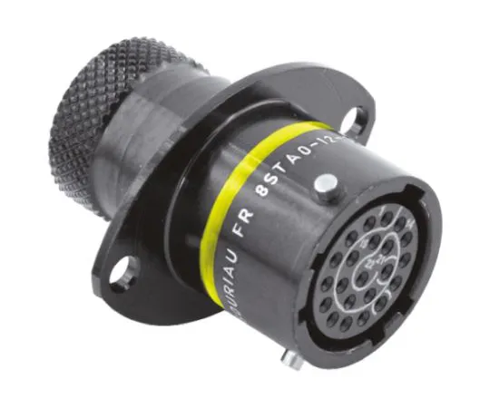 64-0547-57　Souriau 8STA Series Panel Mount Connector, 22 contacts Socket　8STA01235SA
