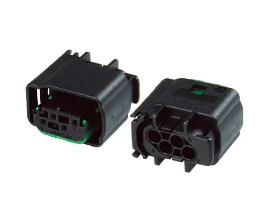 64-0378-25　TE Connectivity Micro Quadlock System Series, 2 Row 4 Way Socket Housing　1-967640-1