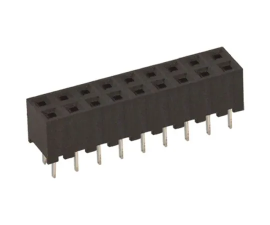 64-0640-71　Hirose A3C Series 2mm Pitch 18 Way 2 Row Straight PCB Socket, Through Hole, Solder Termination　A3C-18DA-2DSA(71)