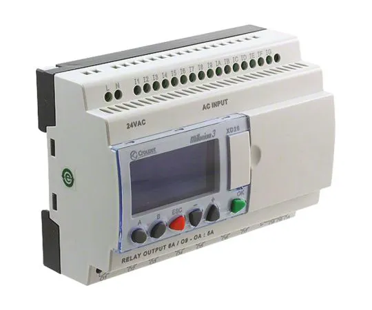 64-0481-67　Crouzet Millenium 3 Logic Module, 24 V dc Solid State, 16 x Input, 10 x Output With Display　88974162