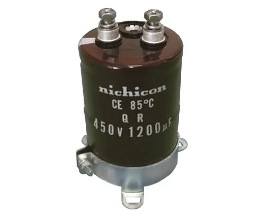 64-0358-74　Nichicon 2200μF 400V dc Aluminium Electrolytic Capacitor, Chassis Mount 51 (Dia.) x 110mm +85°C 51mm　LQR2G222MSEF