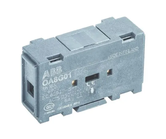 64-0632-99　ABB Auxiliary Contact Block, For Use With OT16 Series　OA8G01  1SCA022744R2240