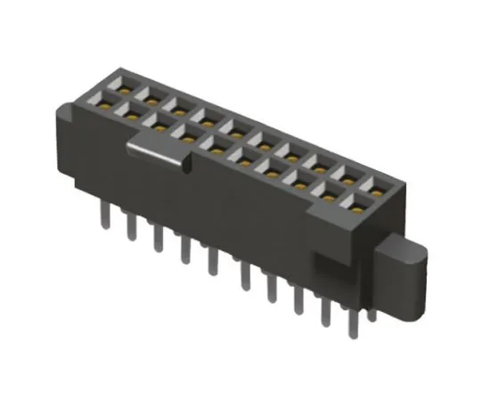 64-0594-32　Samtec SFML Series 1.27mm Pitch 30 Way 2 Row Straight PCB Socket, Through Hole, Solder Termination　SFML-115-01-S-D