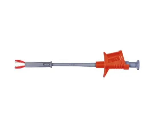 64-0560-68　Schutzinger 6A Red Grabber Clip, 1kV Rating - 8mm Tip Size, 4mm Probe Socket Size　SKPS 6925 / RT