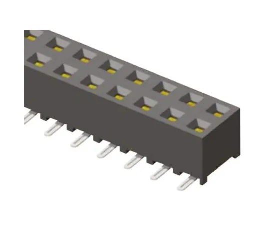 64-0594-94　Samtec SMM Series 2mm Pitch 16 Way 2 Row Straight PCB Socket, Surface Mount, Solder Termination　SMM-108-02-S-D