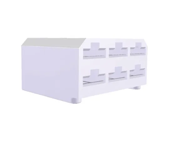 64-0379-62　TE Connectivity AMP FASTIN-FASTON Series, 6 Way Nylon 66 Crimp Terminal Housing, 6.35mm Tab Size, Natural　280314