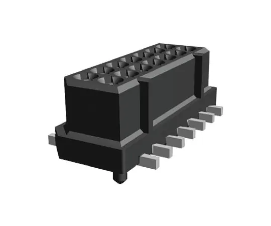 64-0384-80　TE Connectivity 1.25mm Pitch 14 Way 2 Row Straight PCB Socket, Surface Mount, Solder Termination　4-175638-4