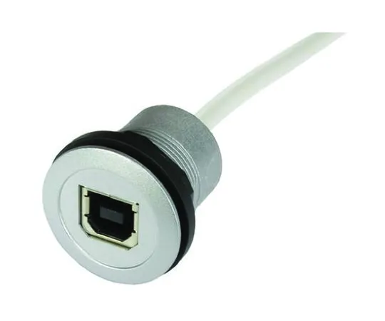64-0582-81　HARTING Male USB B to Female USB B USB Extension Cable, 1.5m　09454521912