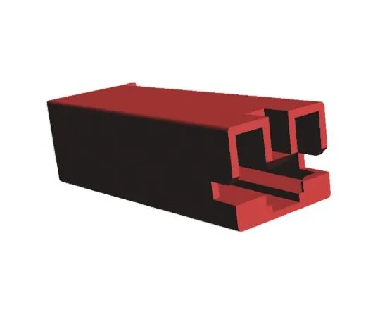 64-0395-39　TE Connectivity Positive Lock .250 Mk II Series, 1 Way Nylon Crimp Terminal Housing, 6.35mm Tab Size, Natural　172076-7