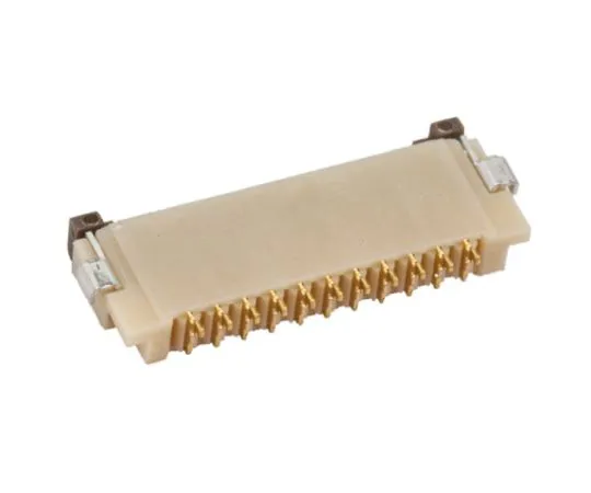 64-0643-91　Hirose FH12 1mm Pitch 9 Way Right Angle SMT Female FPC Connector, ZIF Bottom Contact　FH12-9S-1SH(55)