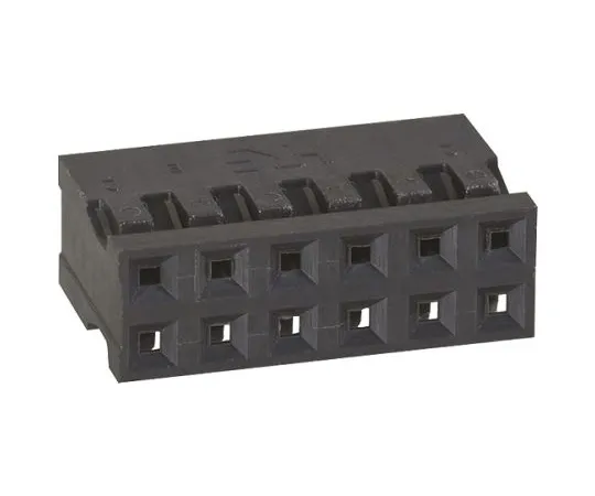 64-0640-62　Hirose A3B Female Connector Housing, 2mm Pitch, 12 Way, 2 Row　A3B-12D-2C