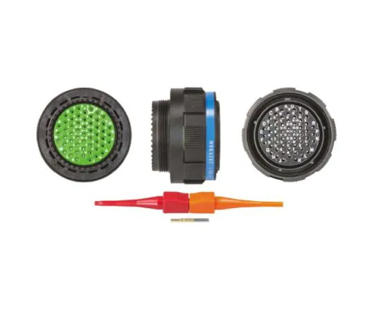 64-0573-86　Souriau 8D Series, 55 Way Cable Mount MIL Spec Circular Connector Plug, Socket Contacts,Shell Size 23, Screw Coupling,　8D523Z55SN