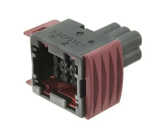 64-0436-09　TE Connectivity Junior Power Timer Series, 2 Row 6 Way Cable Mount Socket Housing　2-963212-1