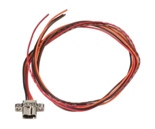 64-0388-32　457.2mm AV Cable 4 Way Female Micro D-Sub to Free End Free End　GMSM2-4S-6K7-18B