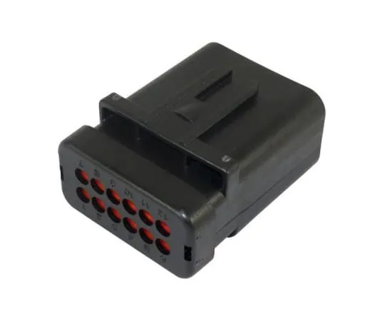 64-0425-61　TE Connectivity AMPSEAL 16 Series, 2 Row 12 Way Clip Mount Plug Housing　776539-1