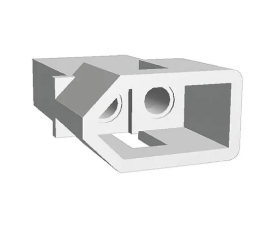 64-0385-33　TE Connectivity .093 Commercial Male Connector Housing, 6.3mm Pitch, 2 Way, 1 Row　770069-1