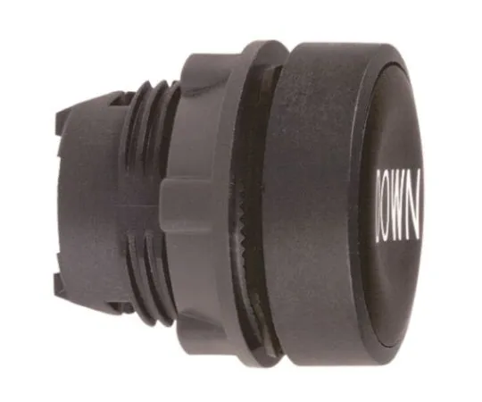 64-0497-93　Schneider Electric Harmony XB5 Series, Black Push Button Head, Spring Return, 22mm Cutout　ZB5AA344