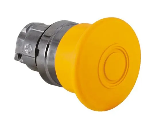 64-0497-33　Schneider Electric Harmony XB4 Series, Orange Push Button Head, Latching, 22mm Cutout　ZB4BW653