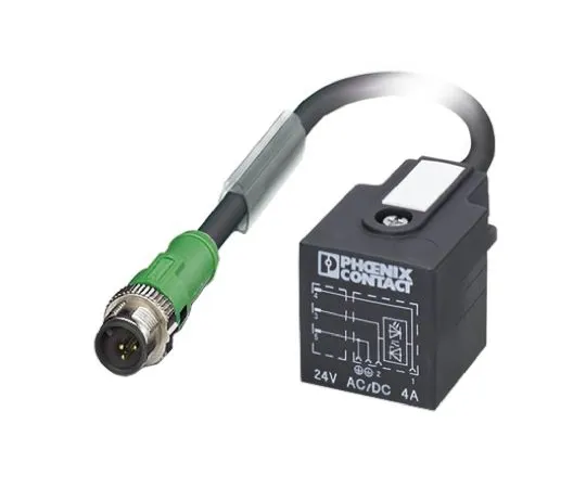 64-0407-77　Phoenix Contact M12 5-Pin Male Cable for *** with Pressure Switches　1400793