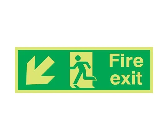 64-0566-74　RS PRO PET Fire Safety Sign, Fire Alarm Call Point Sign With English Text, 450 x 150mm　763-1907