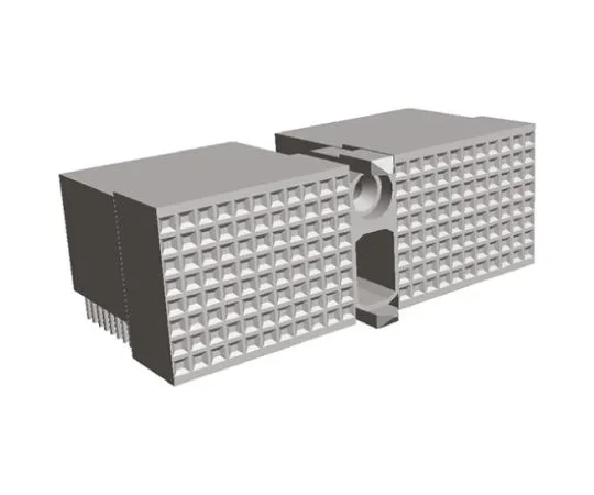 64-0463-26　TE Connectivity Z-PACK HM Series 2mm Pitch Hard Metric Type D Backplane Connector, Female, Right Angle, 25 Column, 8　5646442-1