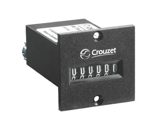 64-0424-54　Crouzet 6 Digit, Mechanical, Counter, 115 V ac　99776602
