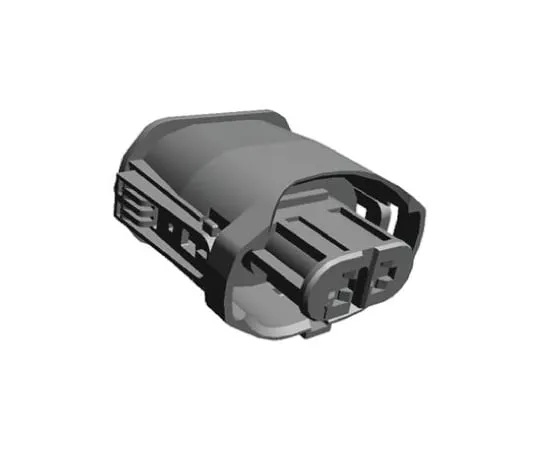 64-0378-27　TE Connectivity Junior Power Timer Series, 1 Row 2 Way Socket Housing　1-1355668-2