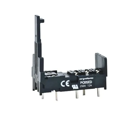 64-0469-73　Sensata / Crydom Relay Socket, 250V for *** with ED Series　PCBSED