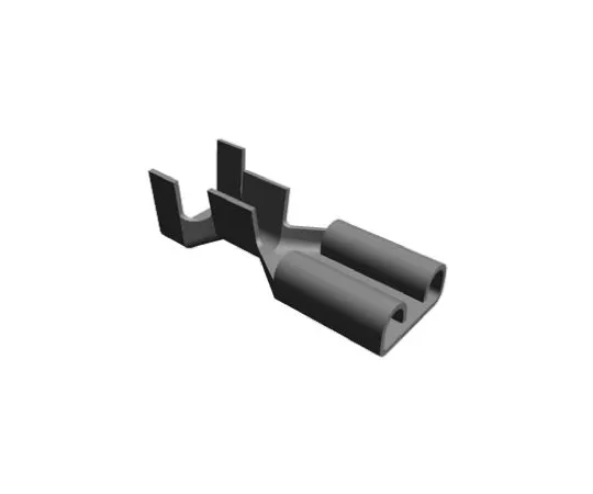 64-0393-59　TE Connectivity FASTIN-FASTON .250 Series Crimp Receptacle, 6.35 x 0.81mm, 1.3mm² to 3mm², 16AWG to 12AWG, Tin Plated　60249-2