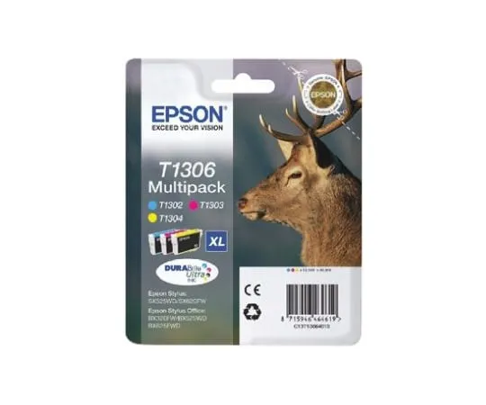 64-0423-67　Epson T1306 Multi Colour Ink Cartridge　C13T13064010