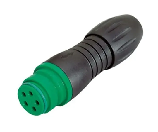 64-0444-83　Binder 720 Series Miniature Cable Mount Connector, 3 contacts Plug　99-9106-70-03