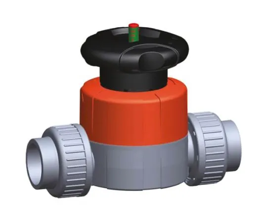 64-0479-95　Georg Fischer ABS 10bar Diaphragm Valve, 29.514.510 11/4　29.514.510 11/4