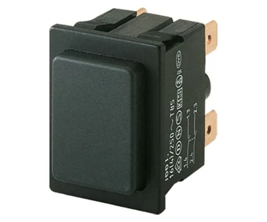 64-0474-10　Marquardt Double Pole Double Throw (DPDT) Momentary Push Button Switch, IP40, 22.2 x 30.4mm, Panel Mount　1663.0101