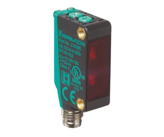 64-0356-18　Pepperl + Fuchs Photoelectric Sensor Retroreflective 5 m Detection Range PNP　ML100-55/95/103