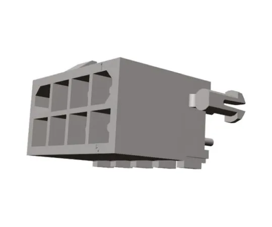 64-0400-92　TE Connectivity Mini-Universal MATE-N-LOK, 8 Way, Straight PCB Header　1-794073-1