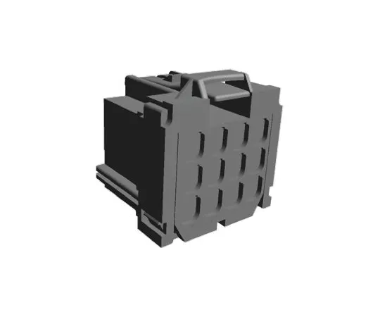 64-0436-23　TE Connectivity AMP MCP 2.8 Series, 3 Row 12 Way Socket Housing　8-968972-2