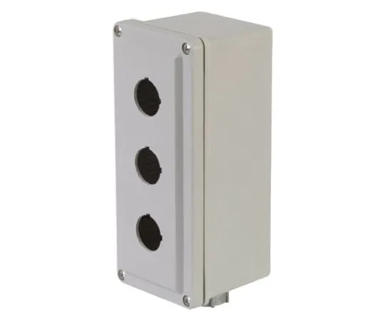 64-0498-43　Schneider Electric Harmony 9001SK Control Station Enclosure, 3 Hole, 30mm Diameter None Plastic　9001SKY3