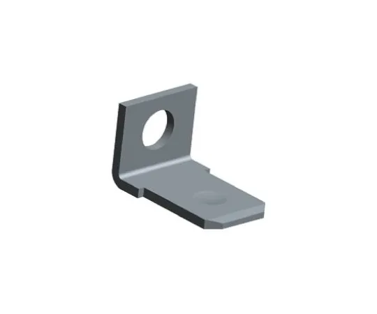 64-0394-77　TE Connectivity FASTON .250 Series , 90° Mount Angle Stud Mount Tab Terminal, 6.35 x 0.81mm Tin Plated　42117-2