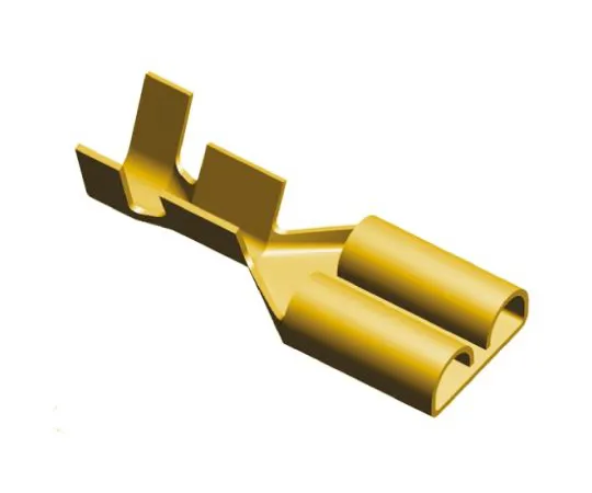 64-0578-46　TE Connectivity FASTIN-FASTON .250 Series Crimp Receptacle, 6.35 x 0.8mm, 0.5mm² to 2.27mm², 20AWG to 14AWG　170031-1