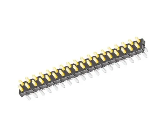 64-0581-54　Samtec TMM, 40 Way, 2 Row, Straight Pin Header　TMM-120-01-G-D