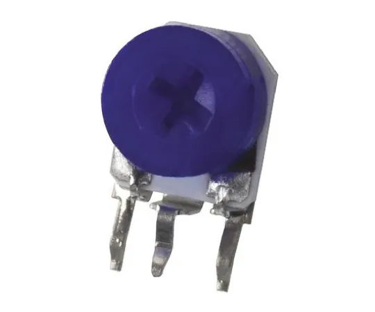 64-0501-03　5kΩ Through Hole Trimmer Potentiometer 0.2W Side Adjust Bourns 3306 Series　3306W-1-502