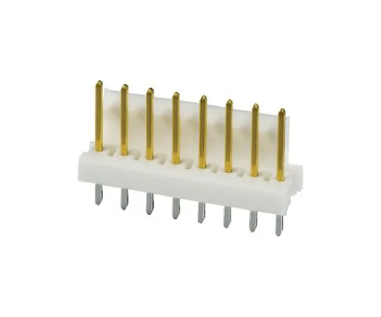 64-0376-56　TE Connectivity MTA-100, 7 Way, 1 Row, Straight PCB Header　3-641215-7