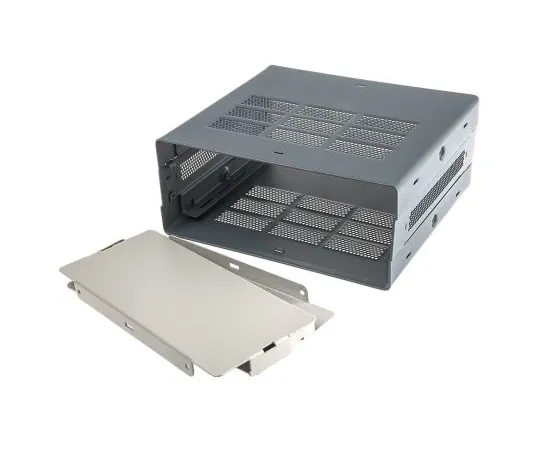 64-0523-47　Steel Project Box, Black, 279 x 432 x 87mm　754-5989