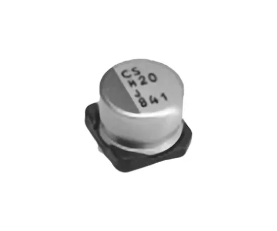 64-0359-18　Nichicon 39μF 16V dc Aluminium Polymer Capacitor, Surface Mount 5 (Dia.) x 6mm +105°C 5mm　PCS1C390MCL1GS