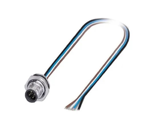 64-0407-69　Phoenix Contact M12 4-Pin Male Cable for *** with M12 Sensor Connectors　1419629