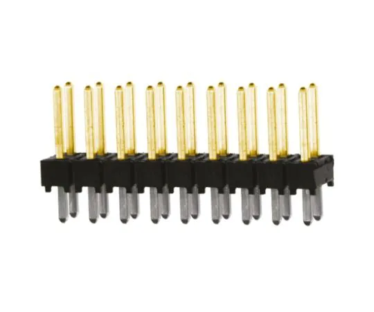 64-0590-77　Samtec TSW, 18 Way, 2 Row, Straight Pin Header　TSW-109-07-L-D
