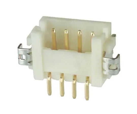 64-0576-14　Hirose DF13, 6 Way, 1 Row, Right Angle PCB Header　DF13A-6P-1.25H(51)