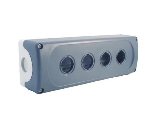 64-0541-04　ABB Modular Push Button Enclosure, 4 Hole Grey, 22mm Diameter Plastic　1SFA611814R1000  MEP4-0